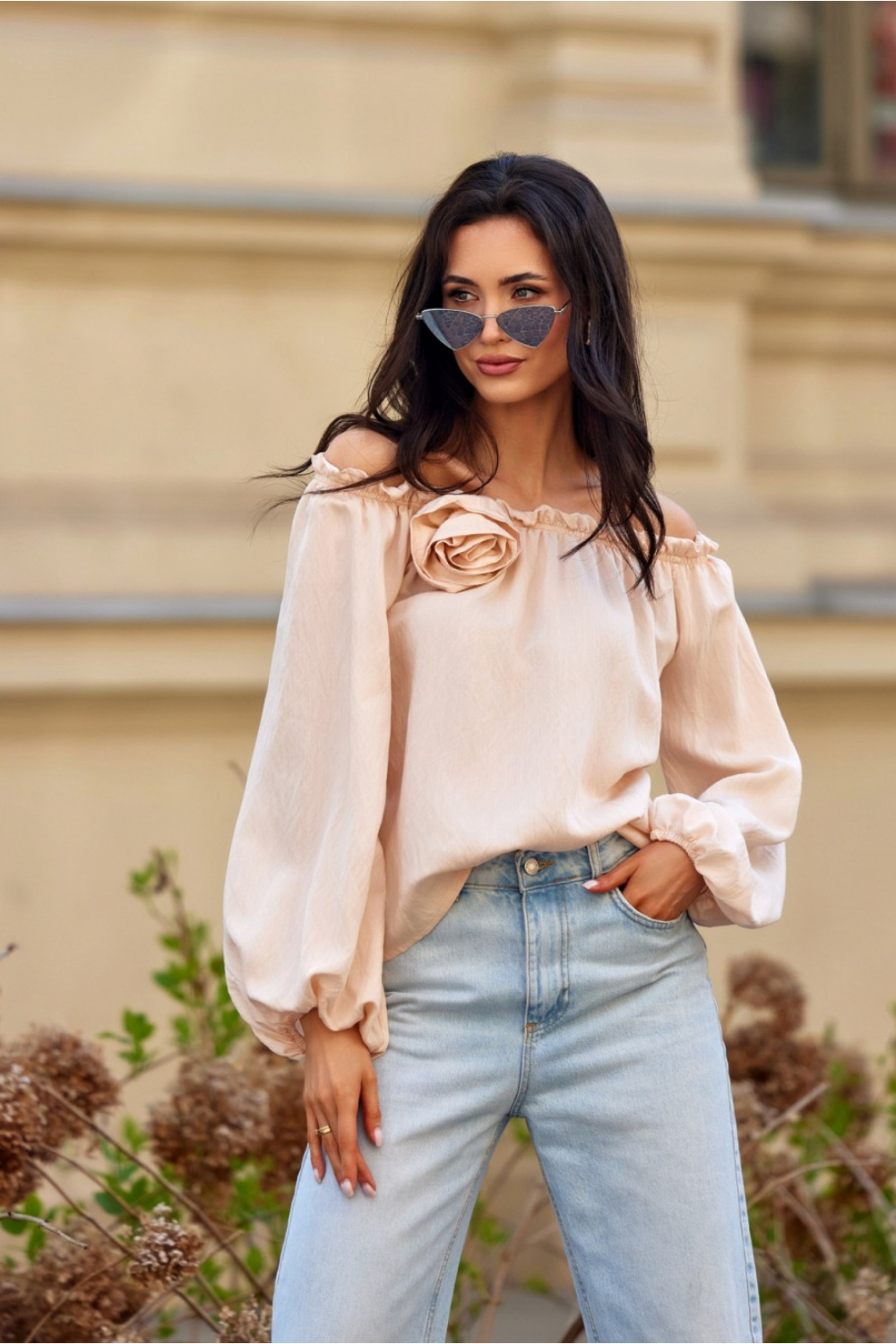 Image of Chemisier beige