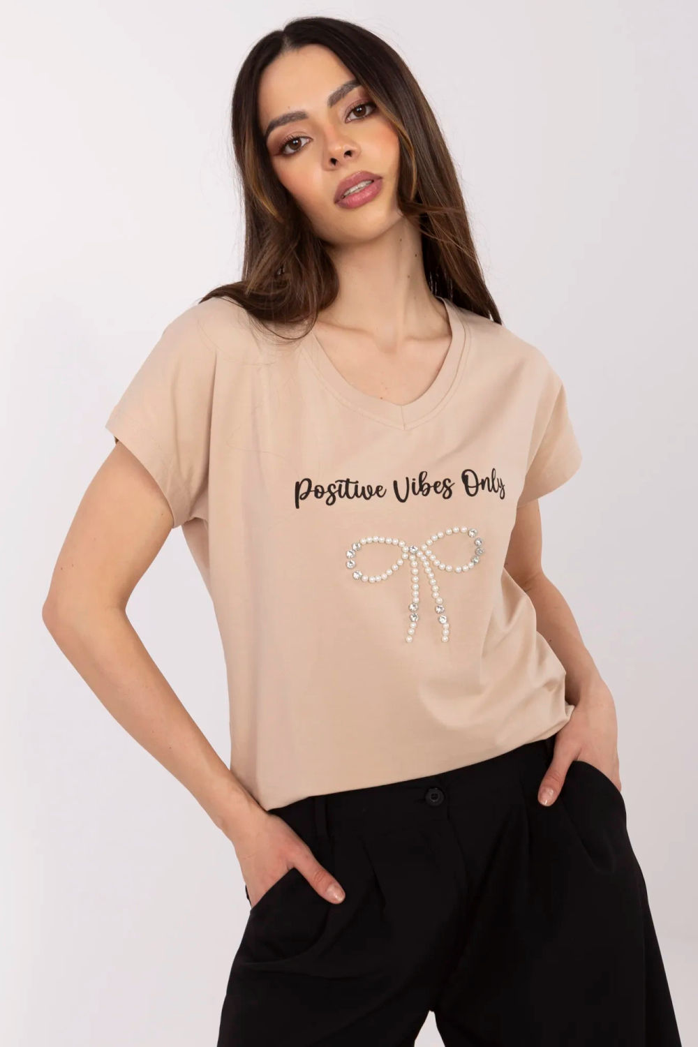 Image of T-shirt brun