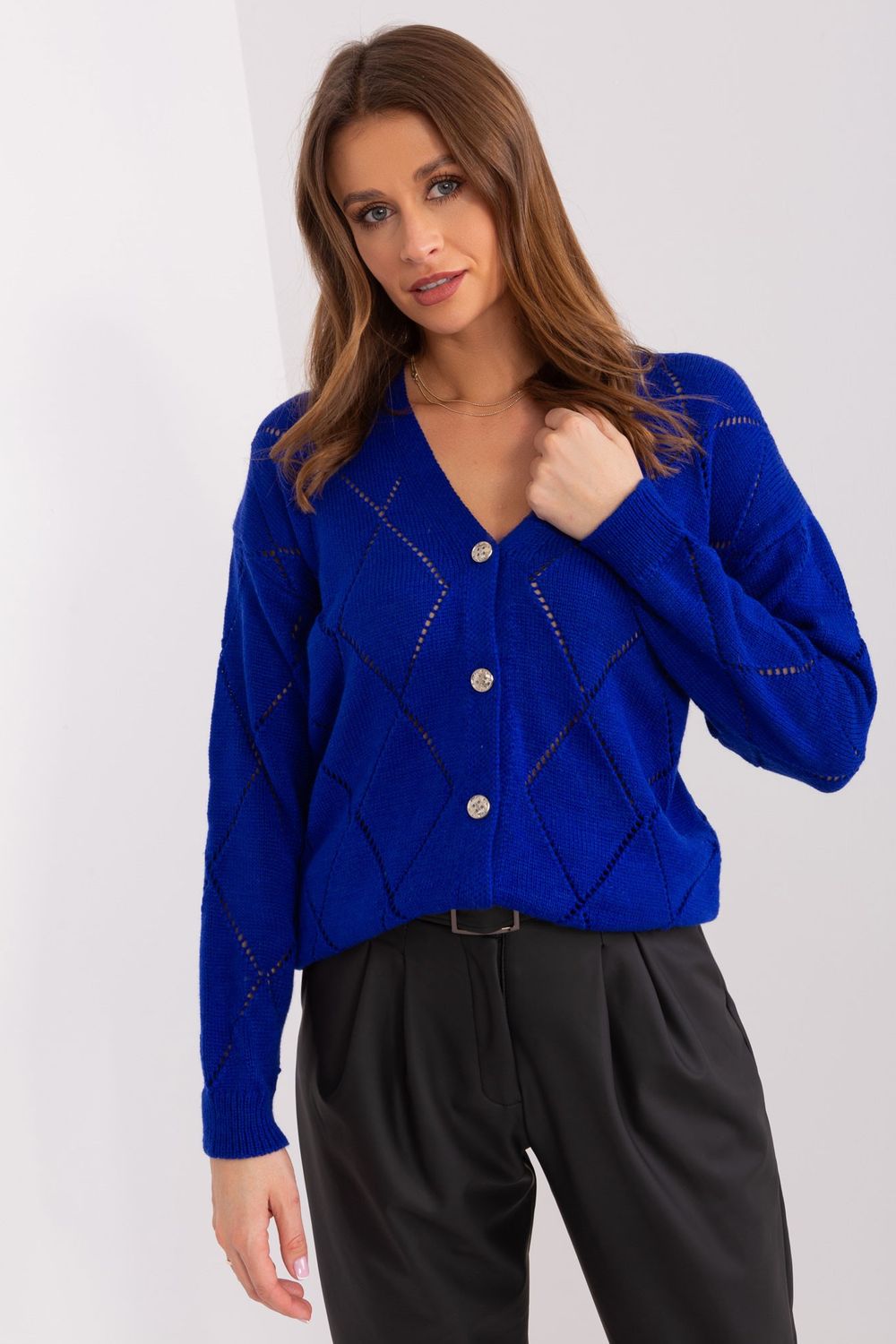 Image of Cardigan bleu