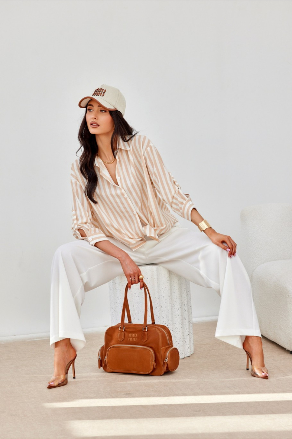 Image of Chemise beige