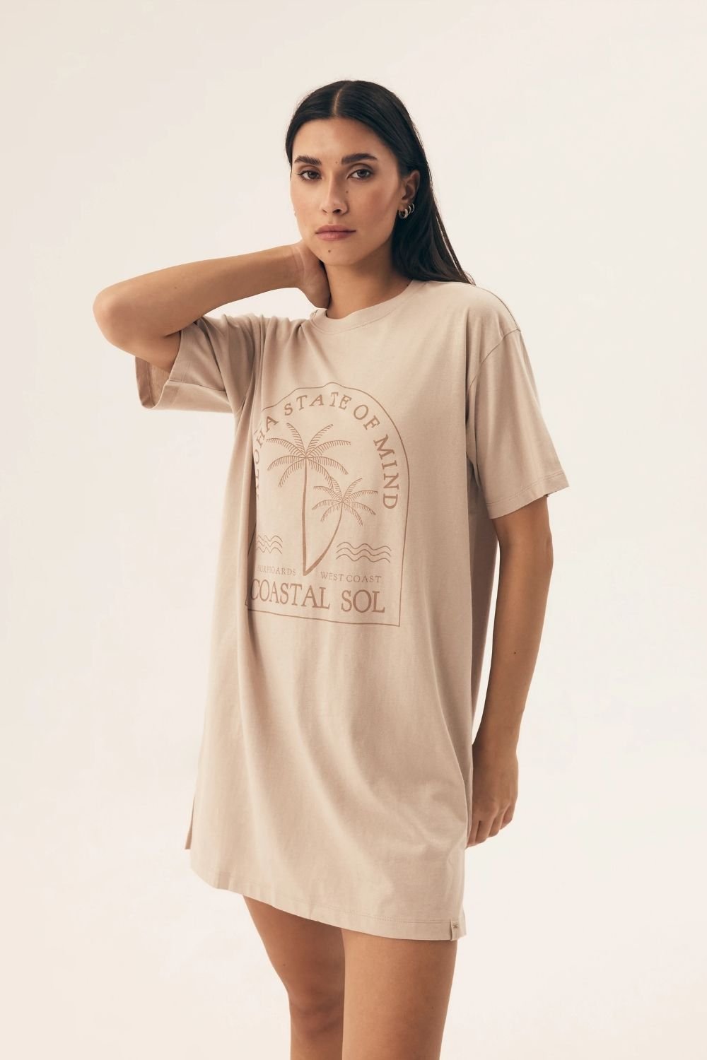 Image of Chemise de nuit beige
