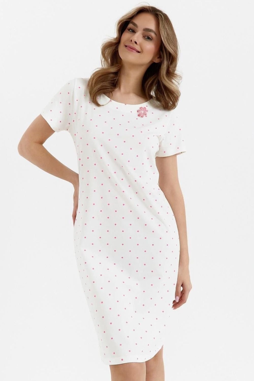 Image of Chemise de nuit beige
