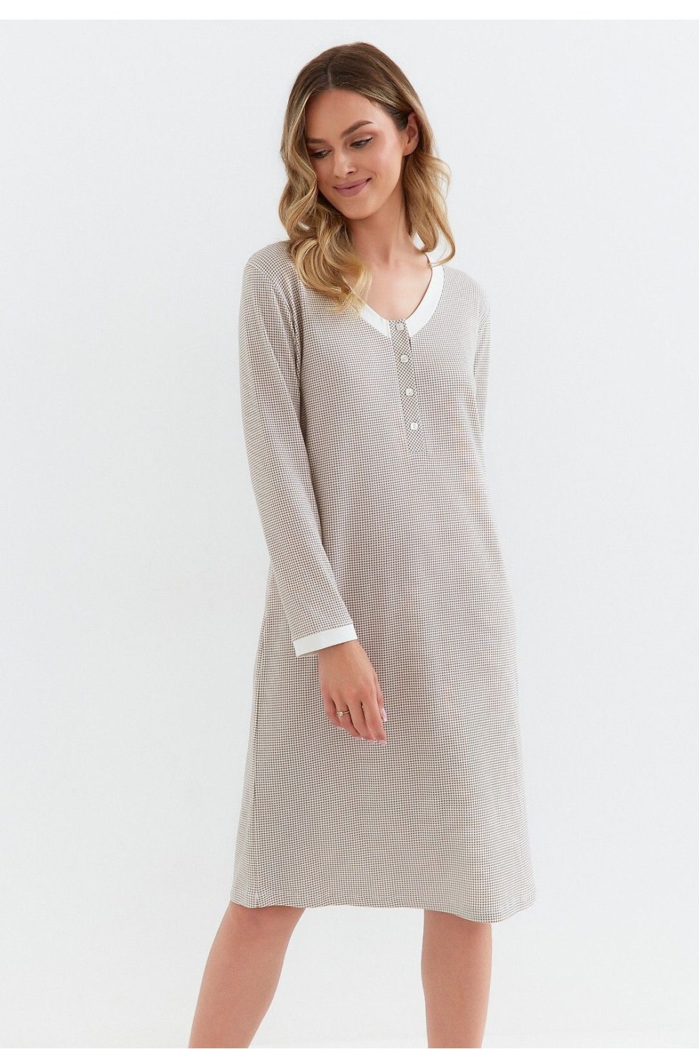 Image of Chemise de nuit brune