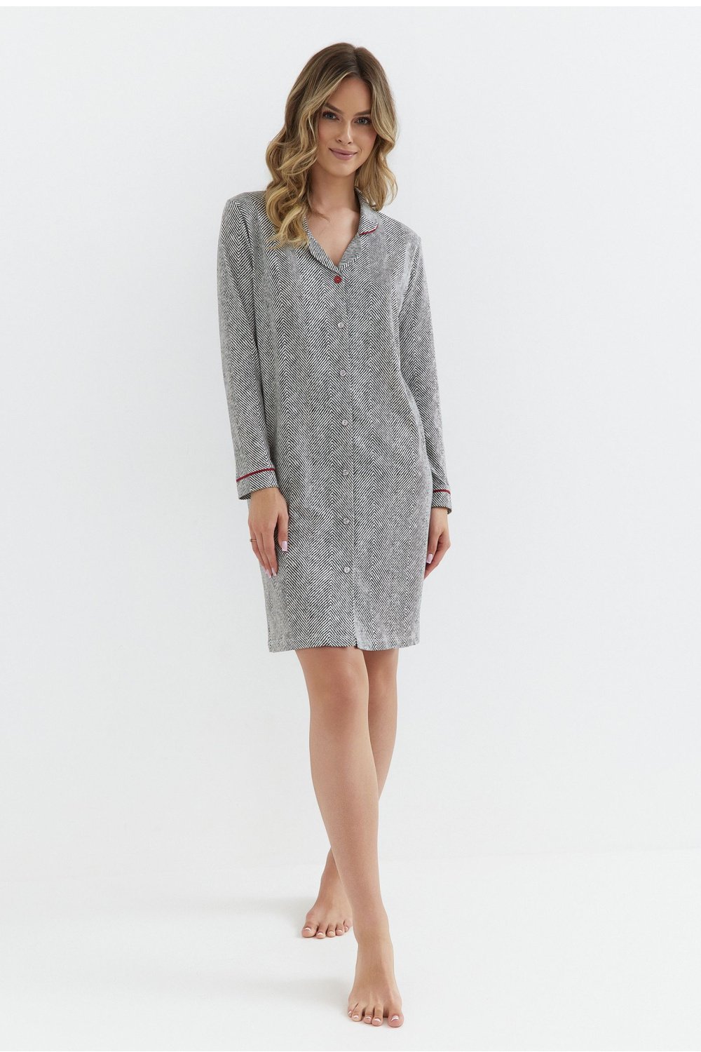 Image of Chemise de nuit grise