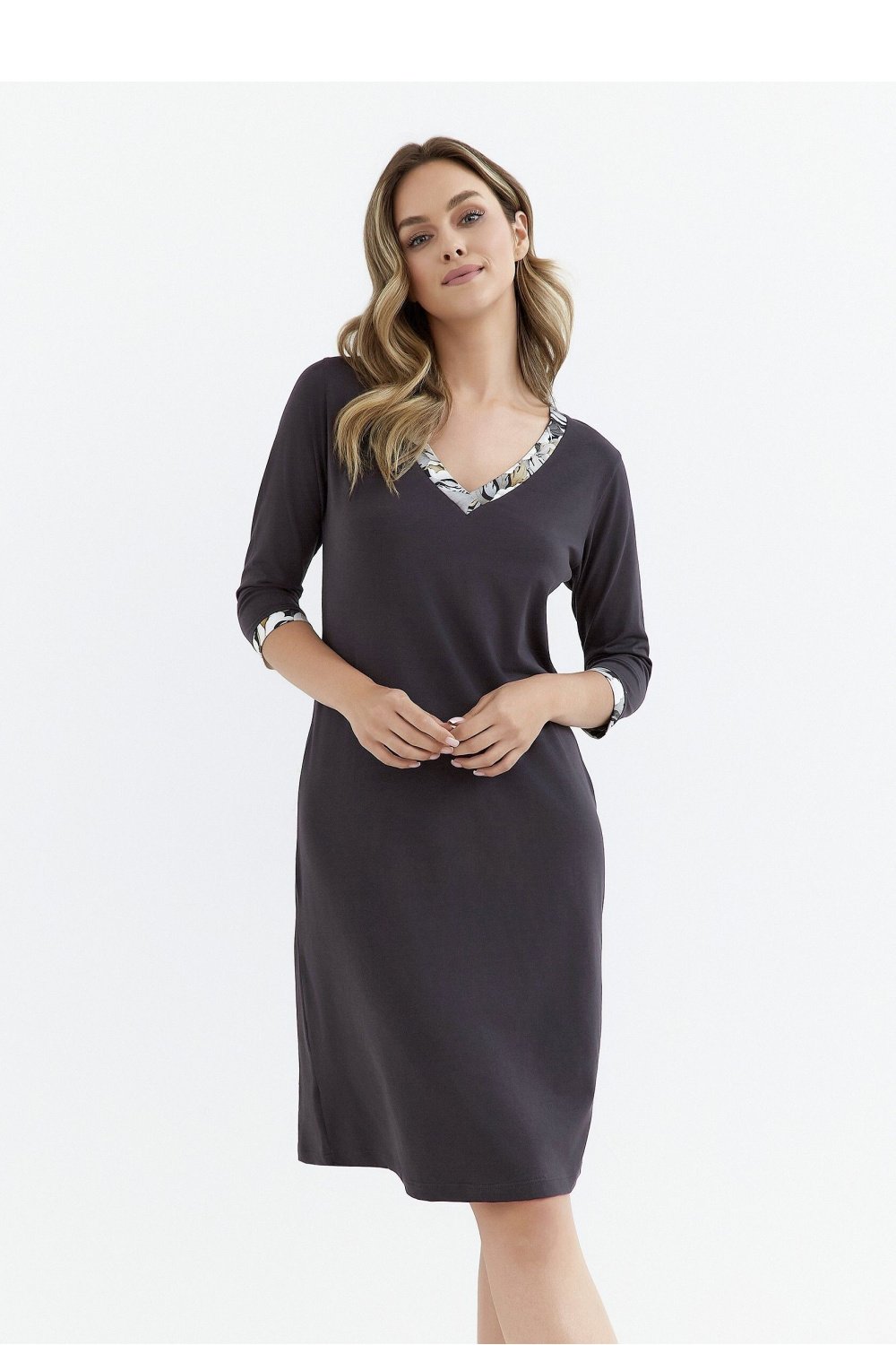 Image of Chemise de nuit grise