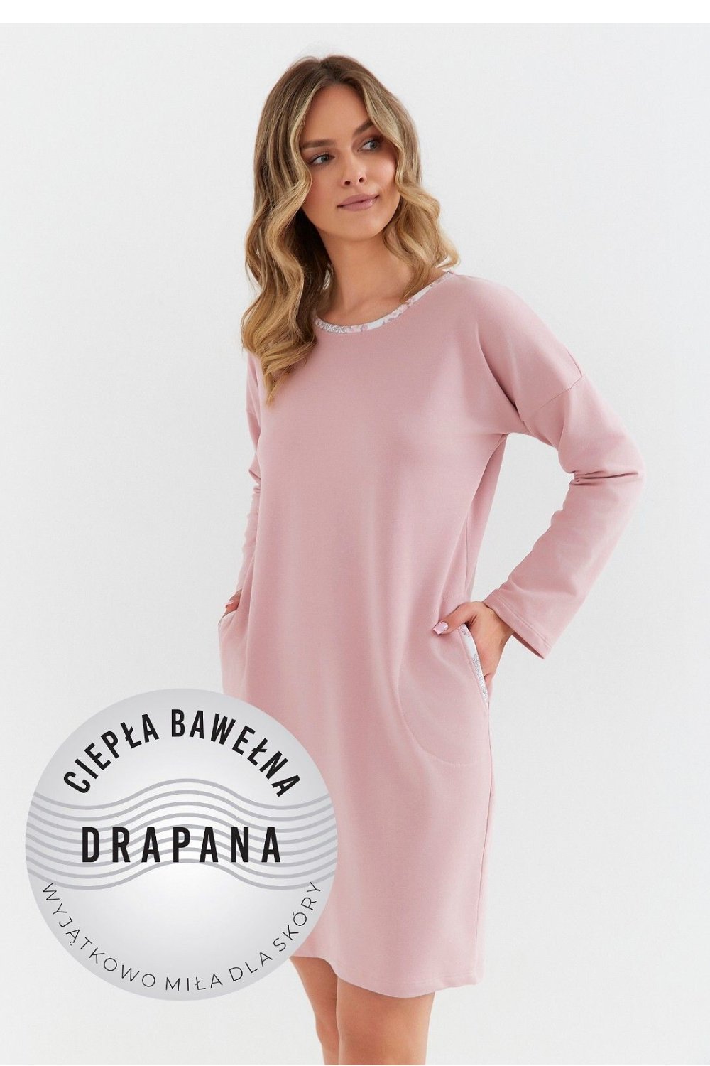 Image of Chemise de nuit rose