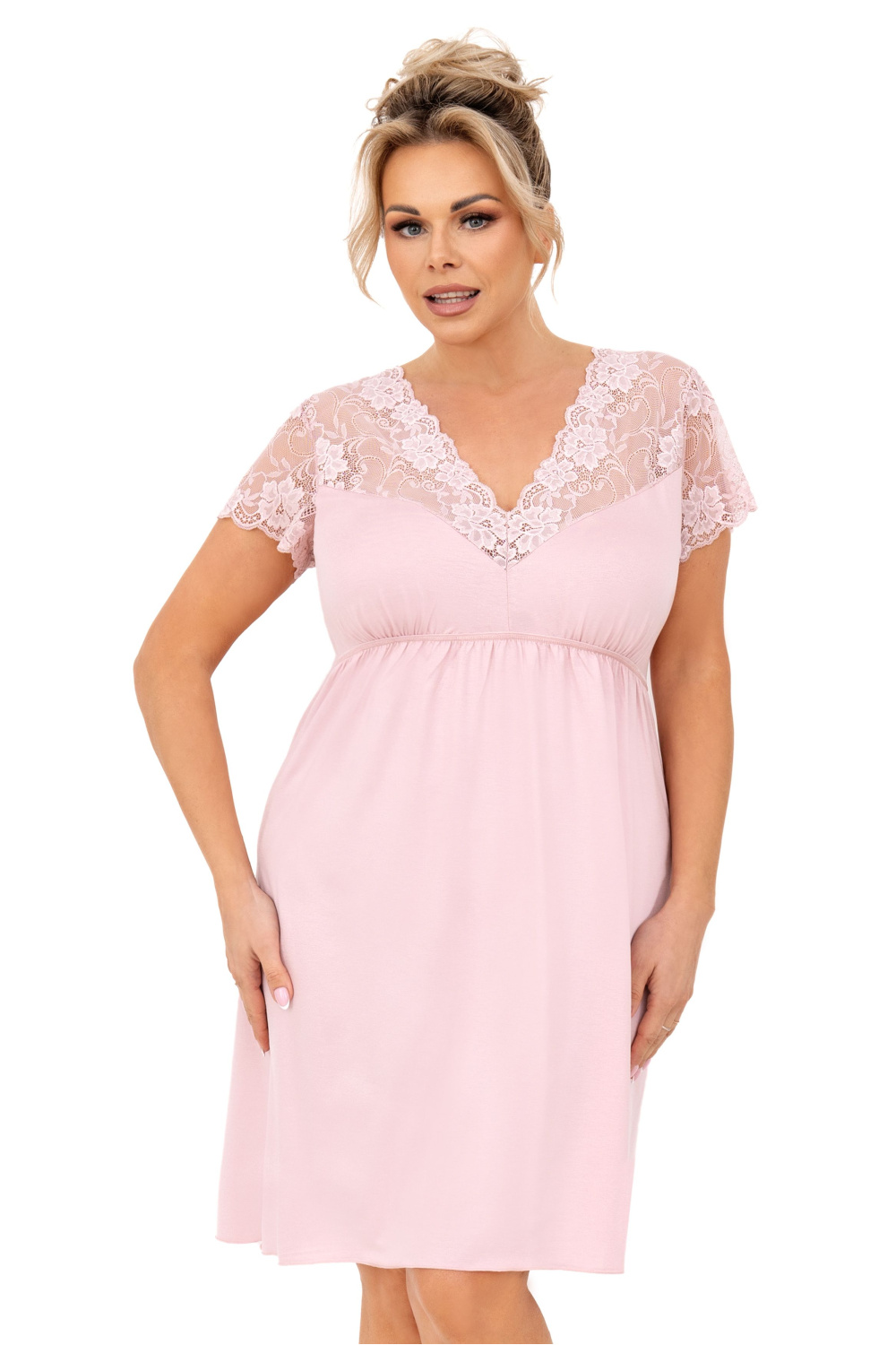 Image of Chemise de nuit rosé