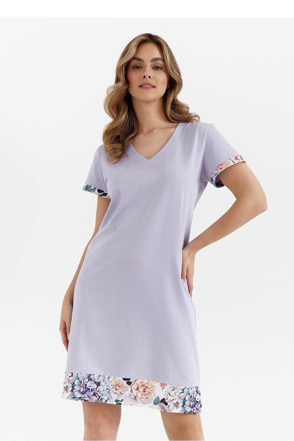 Image of Chemise de nuit violette