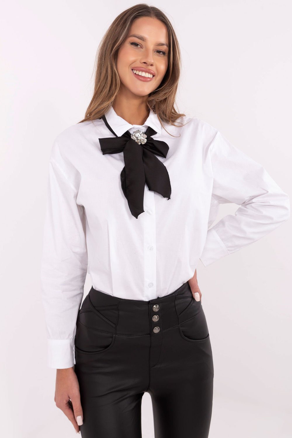 Image of Chemise manche longue blanche