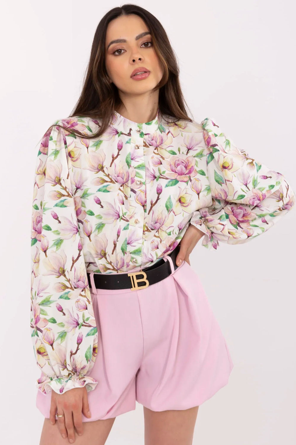 Image of Chemise manche longue blanche