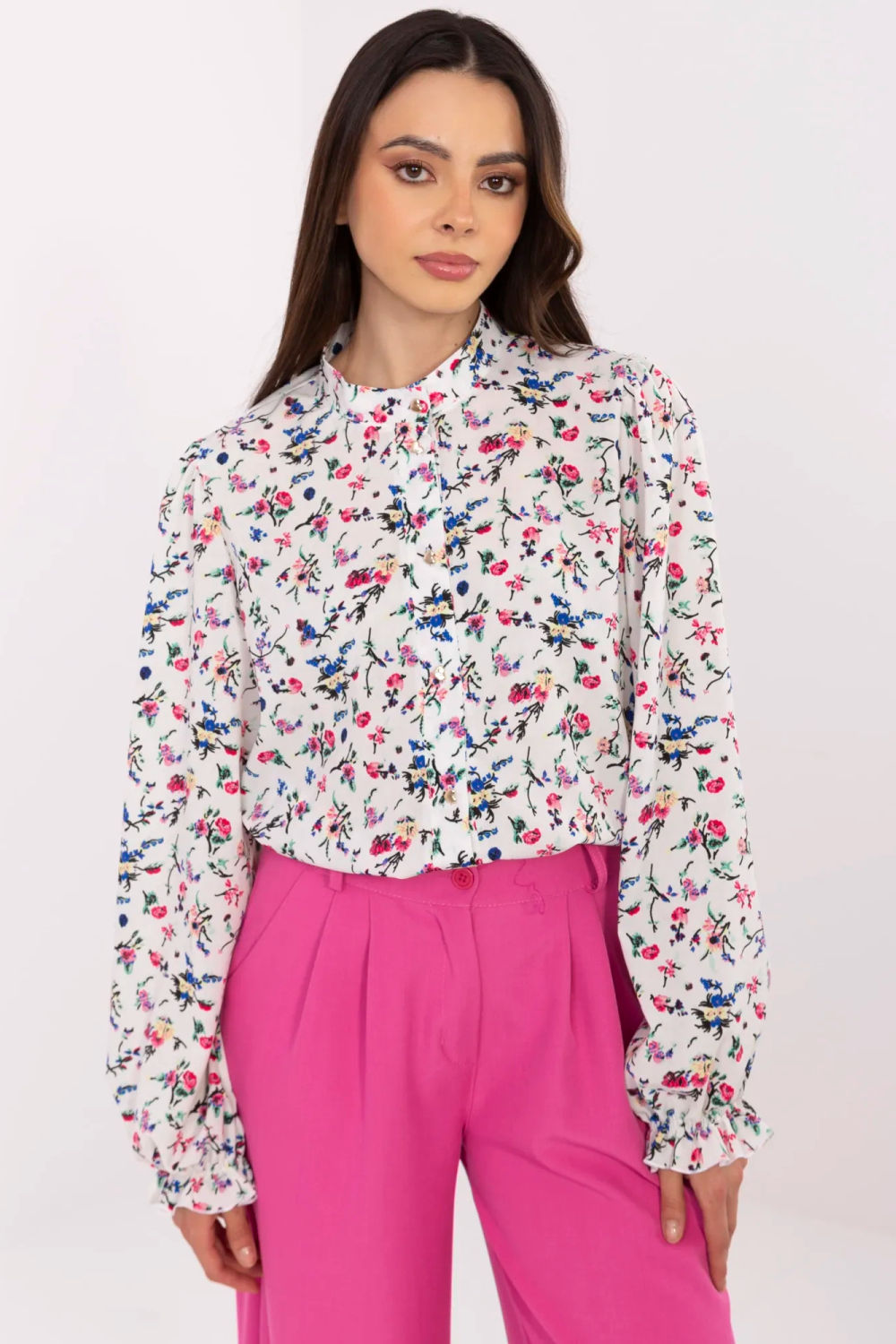 Image of Chemise manche longue blanche