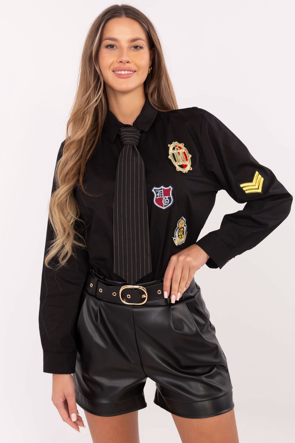 Image of Chemise manche longue noire
