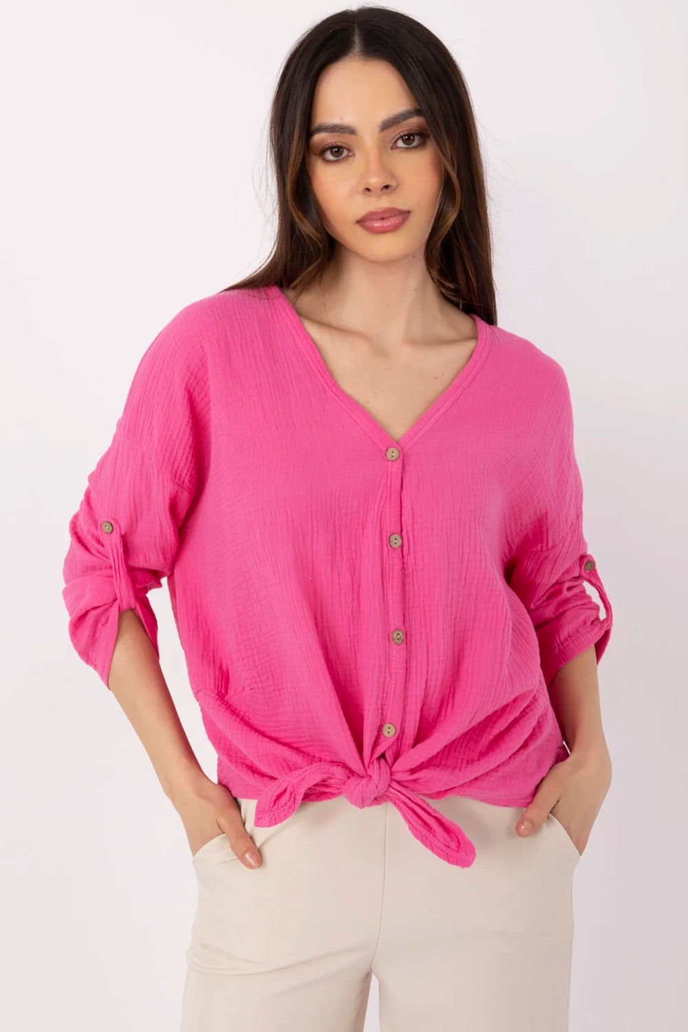 Image of Chemise rosé