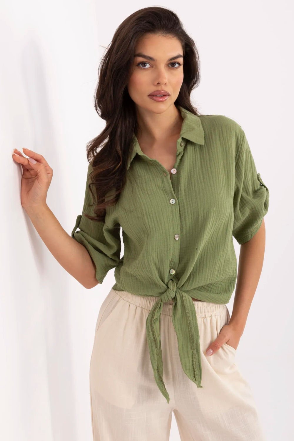 Image of Chemise verte