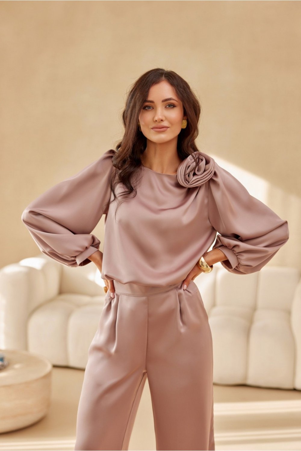 Image of Chemisier beige