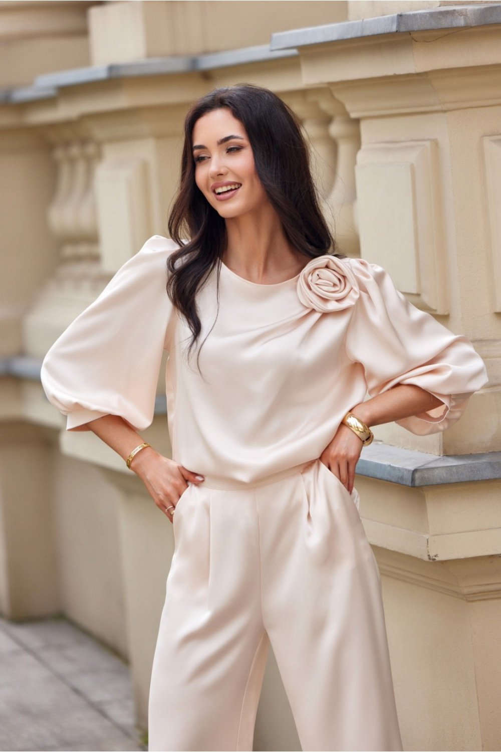 Image of Chemisier beige