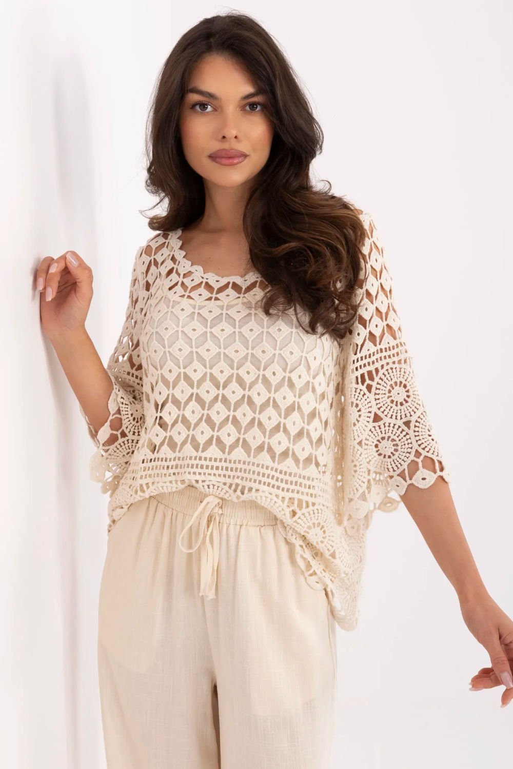 Image of Chemisier beige
