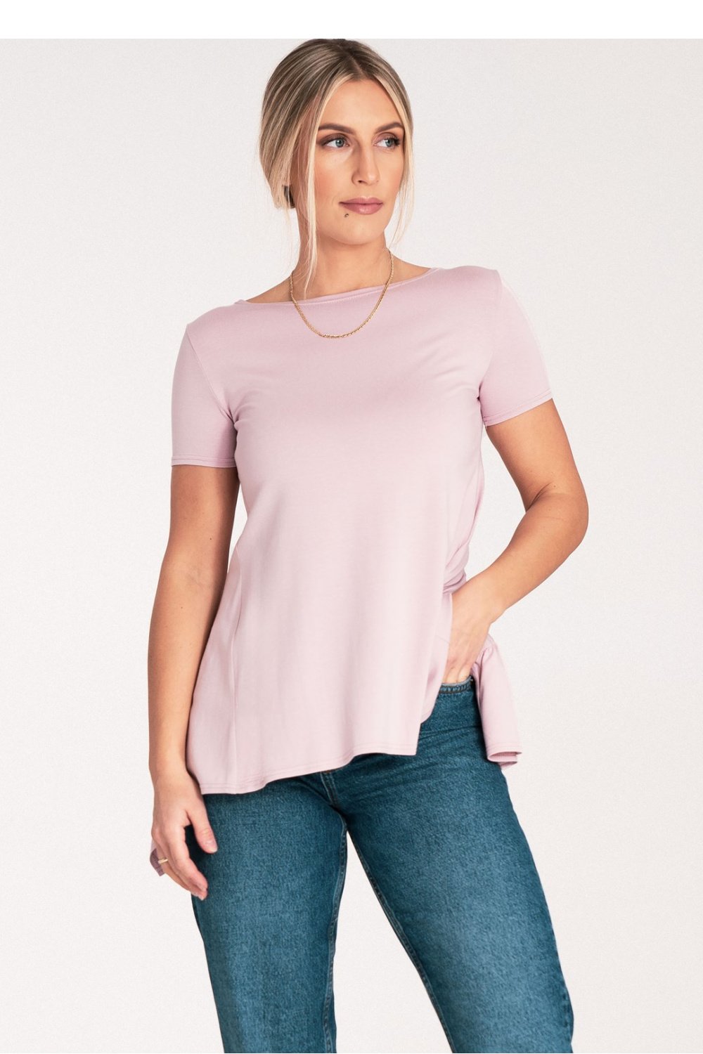 Image of Chemisier rosé