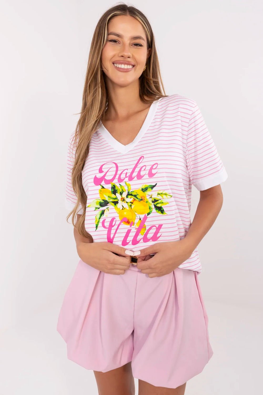 Image of Chemisier rosé