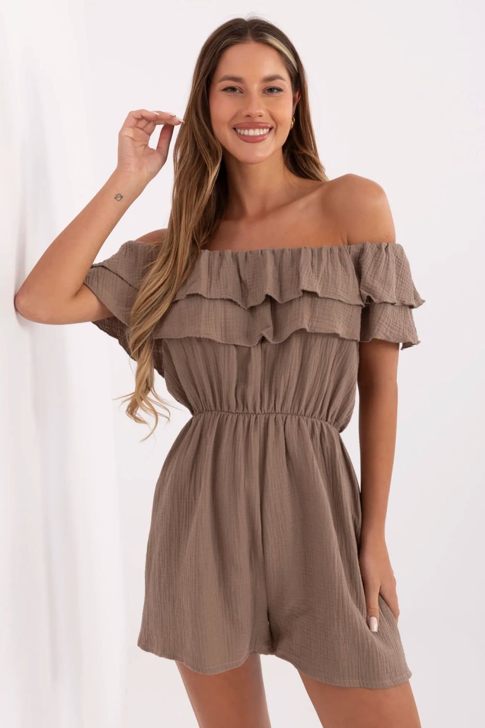 Image of Combinaison beige