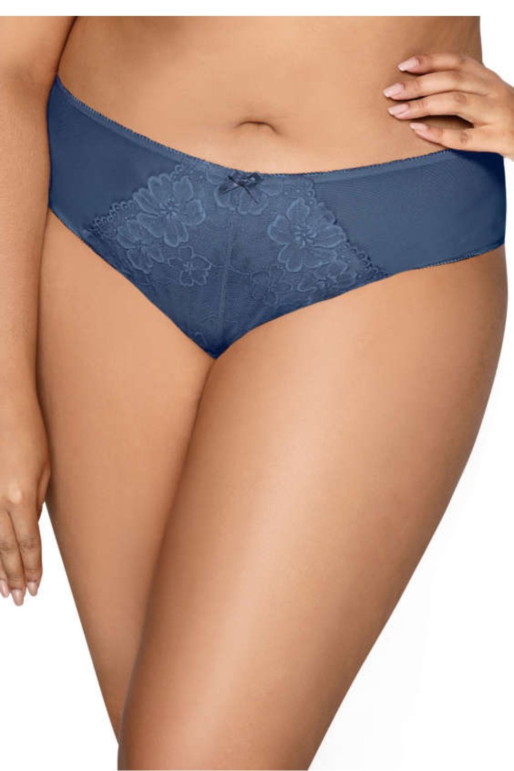 Image of Culotte bleue marine