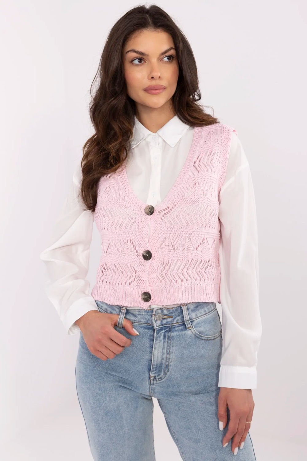 Image of Gilet rose