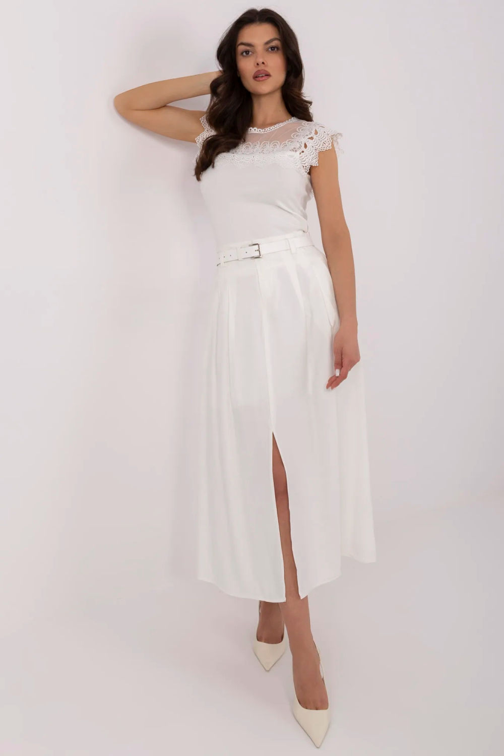 Image of Jupe beige