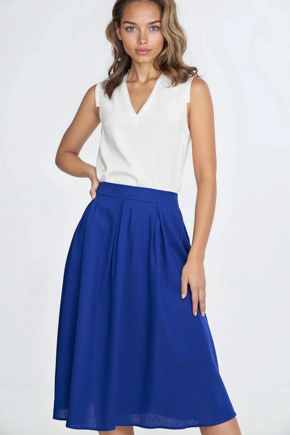Image of Jupe bleue