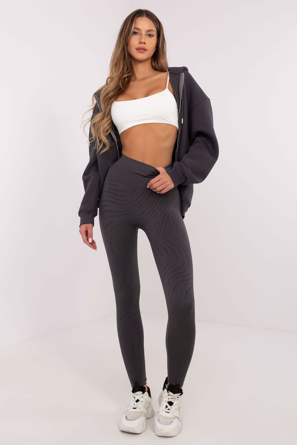Image of Legging long gris