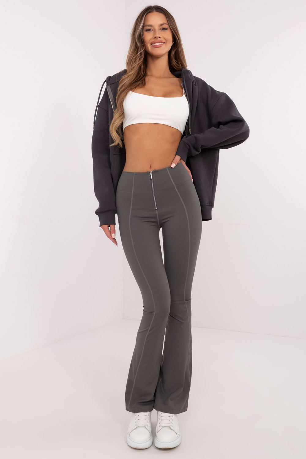 Image of Legging long gris