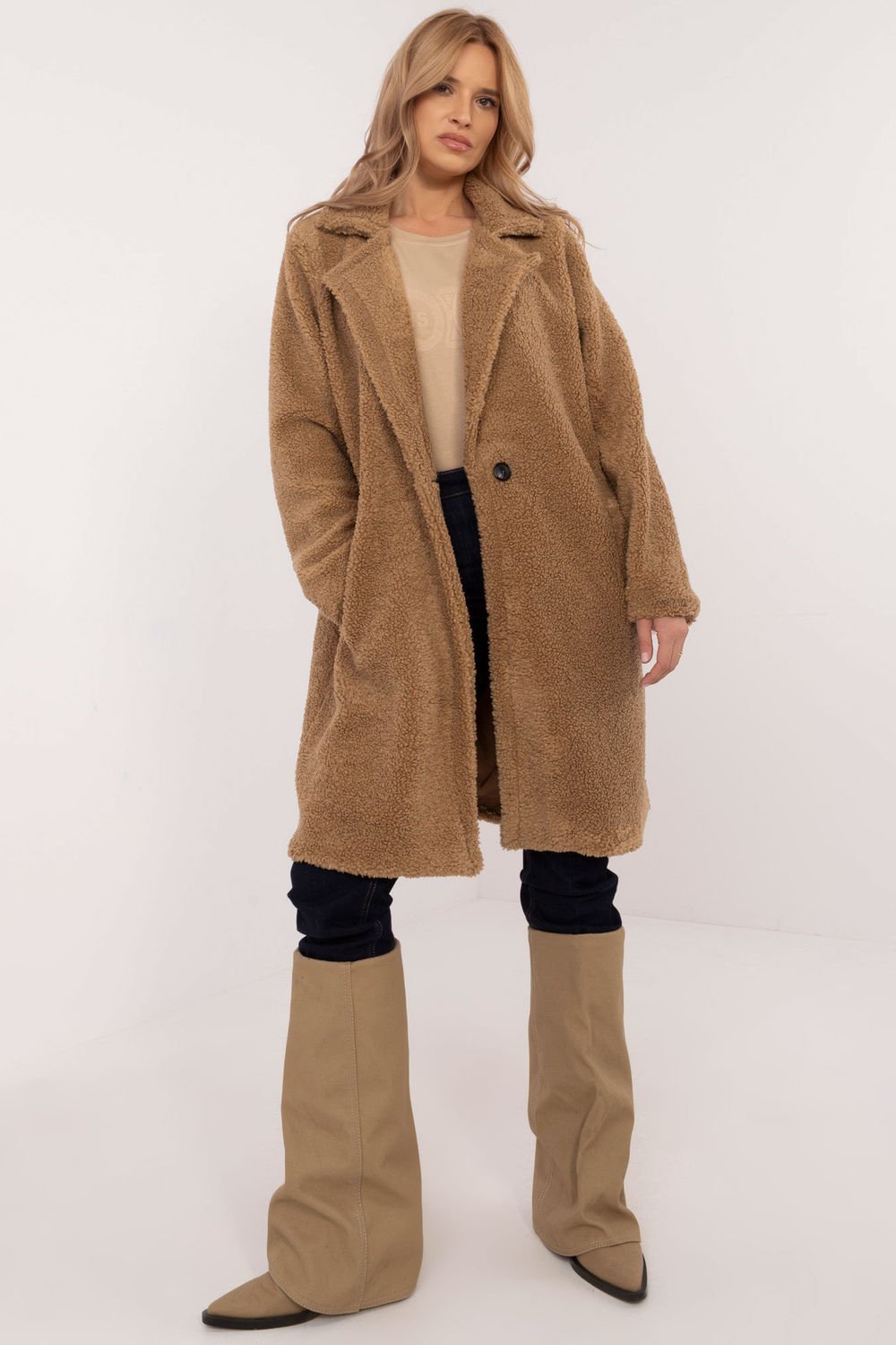 Image of Manteau brun