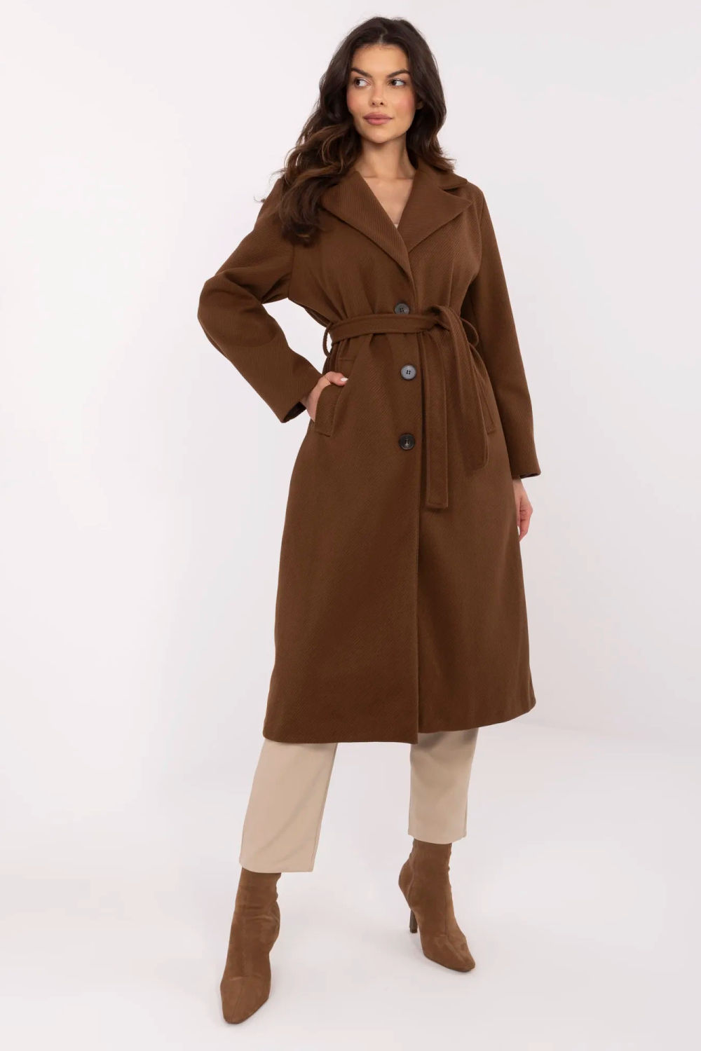 Image of Manteau brun