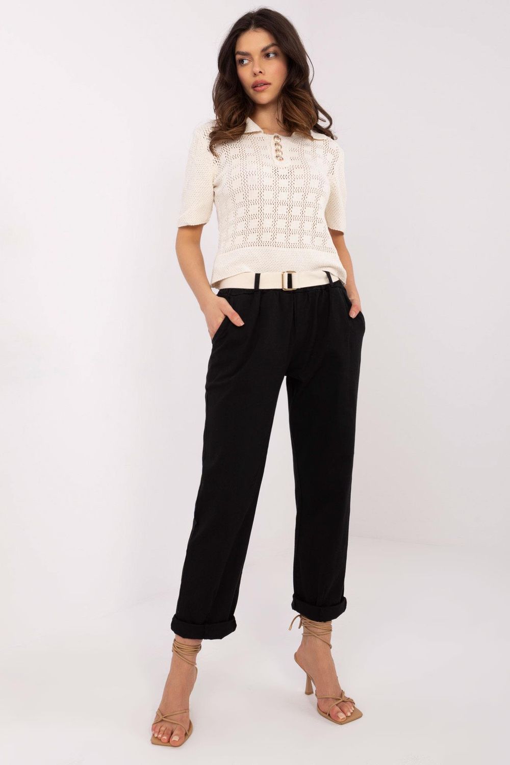Image of Pantalon femme noir