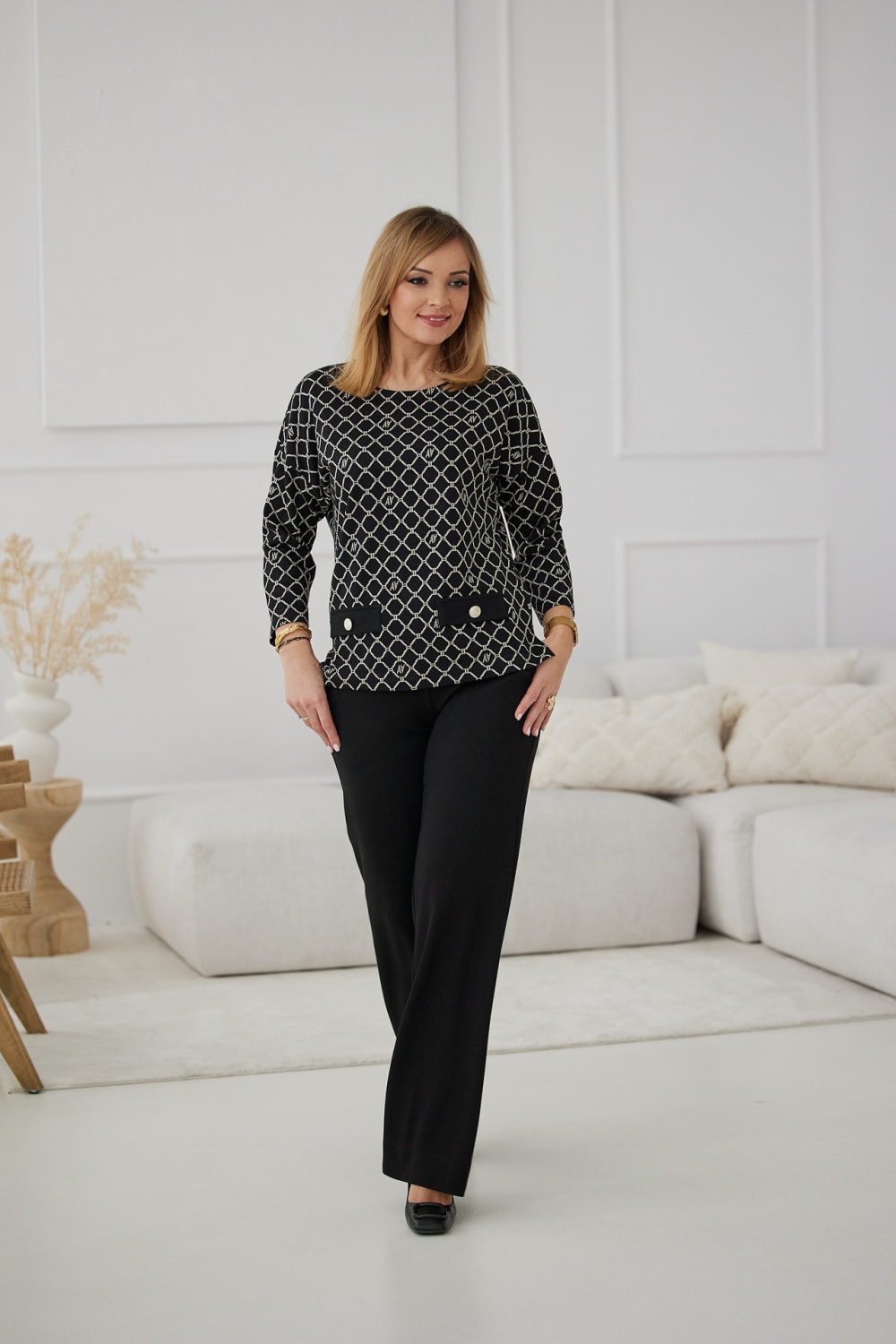 Image of Pantalon femme noir