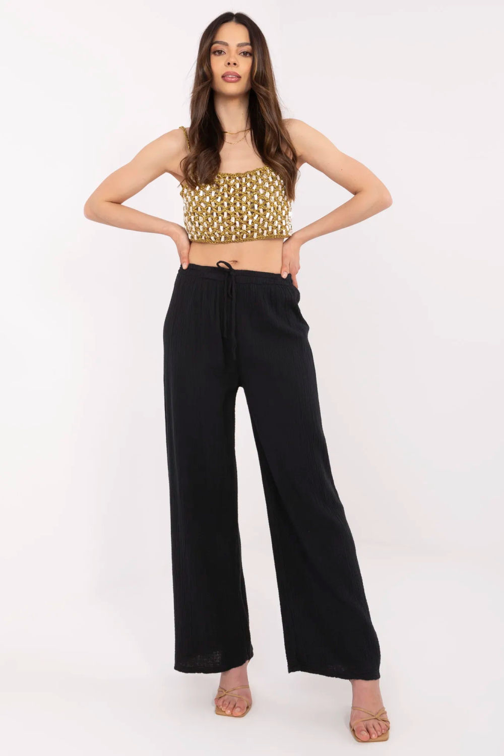 Image of Pantalon femme noir