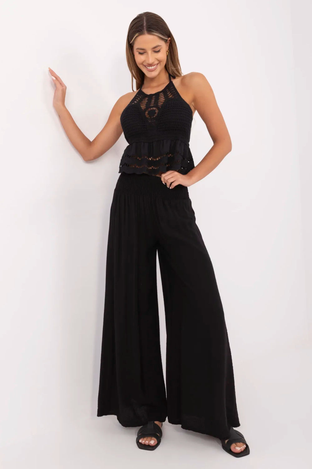 Image of Pantalon femme noir