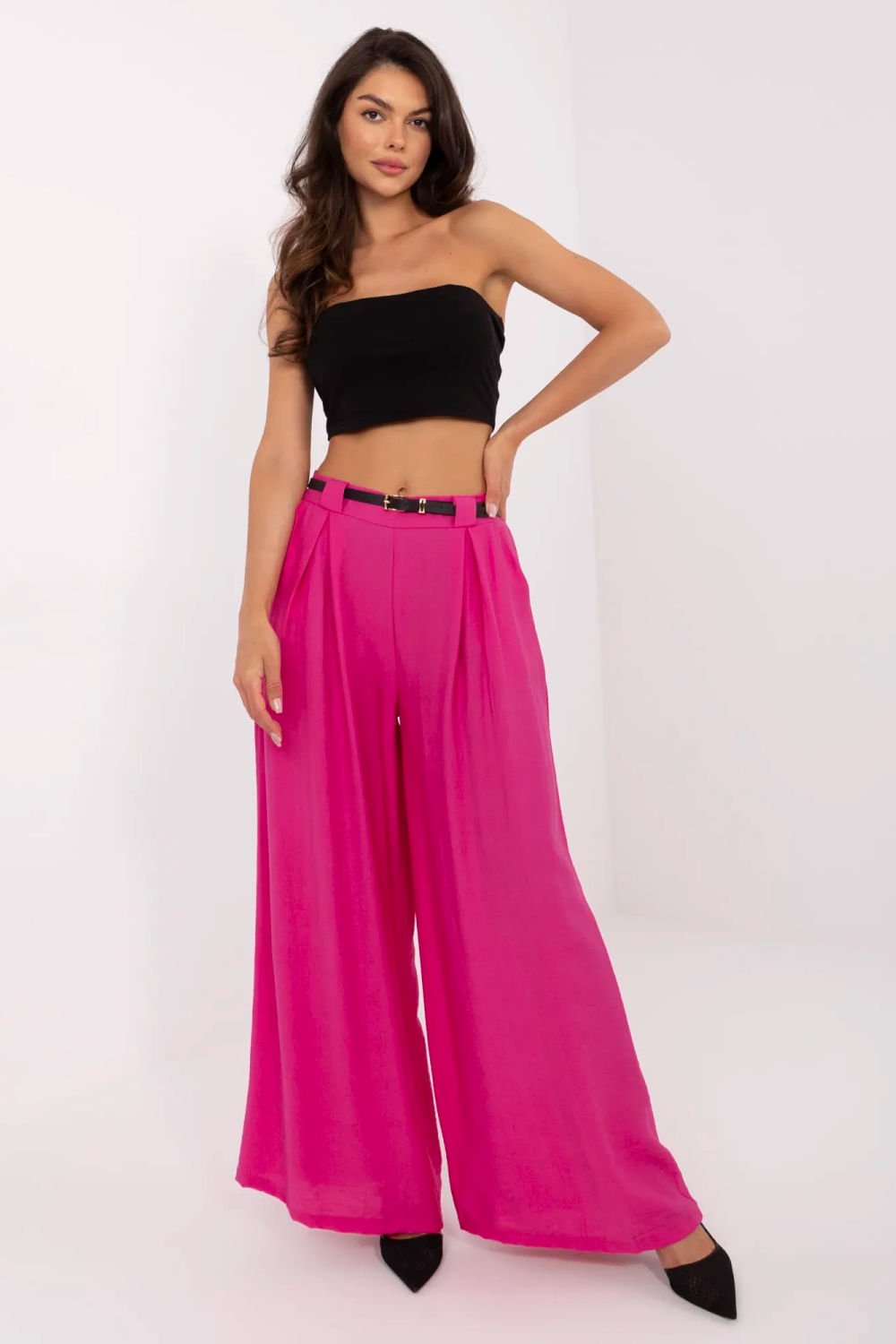 Image of Pantalon femme rose