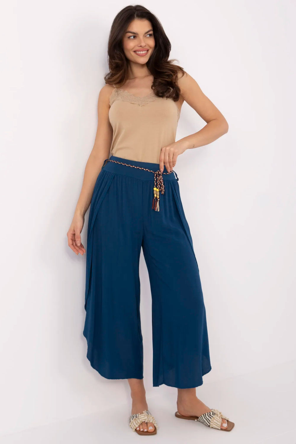 Image of Pantalon femme vert