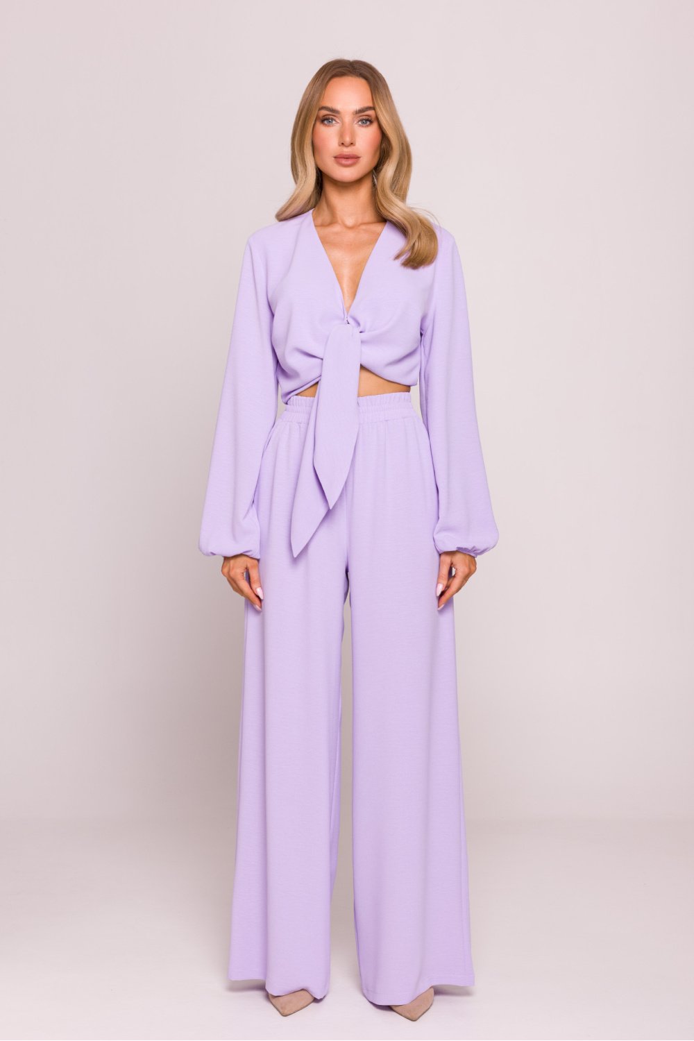 Image of Pantalon femme violet