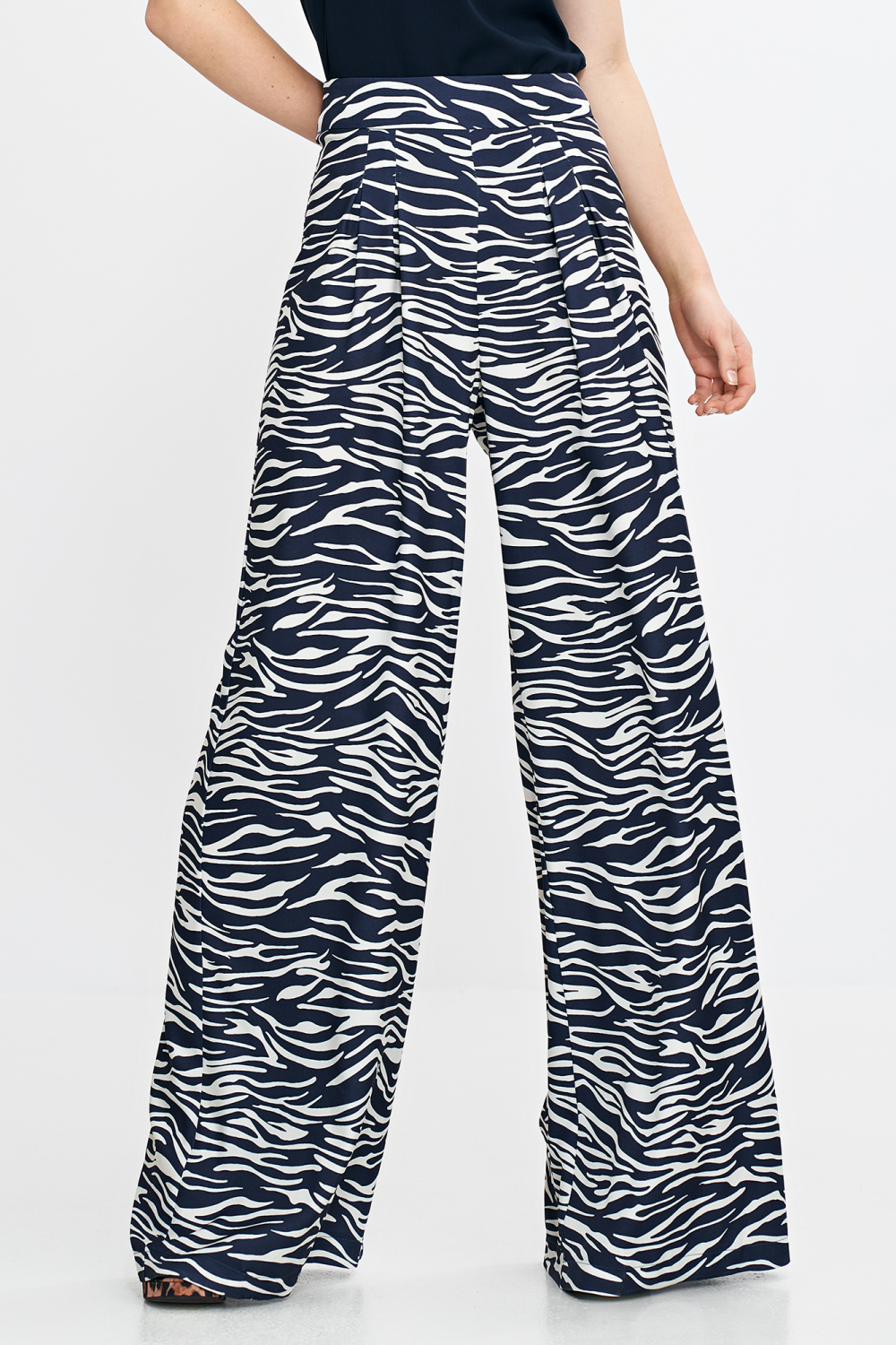 Image of Pantalon long bleu marine