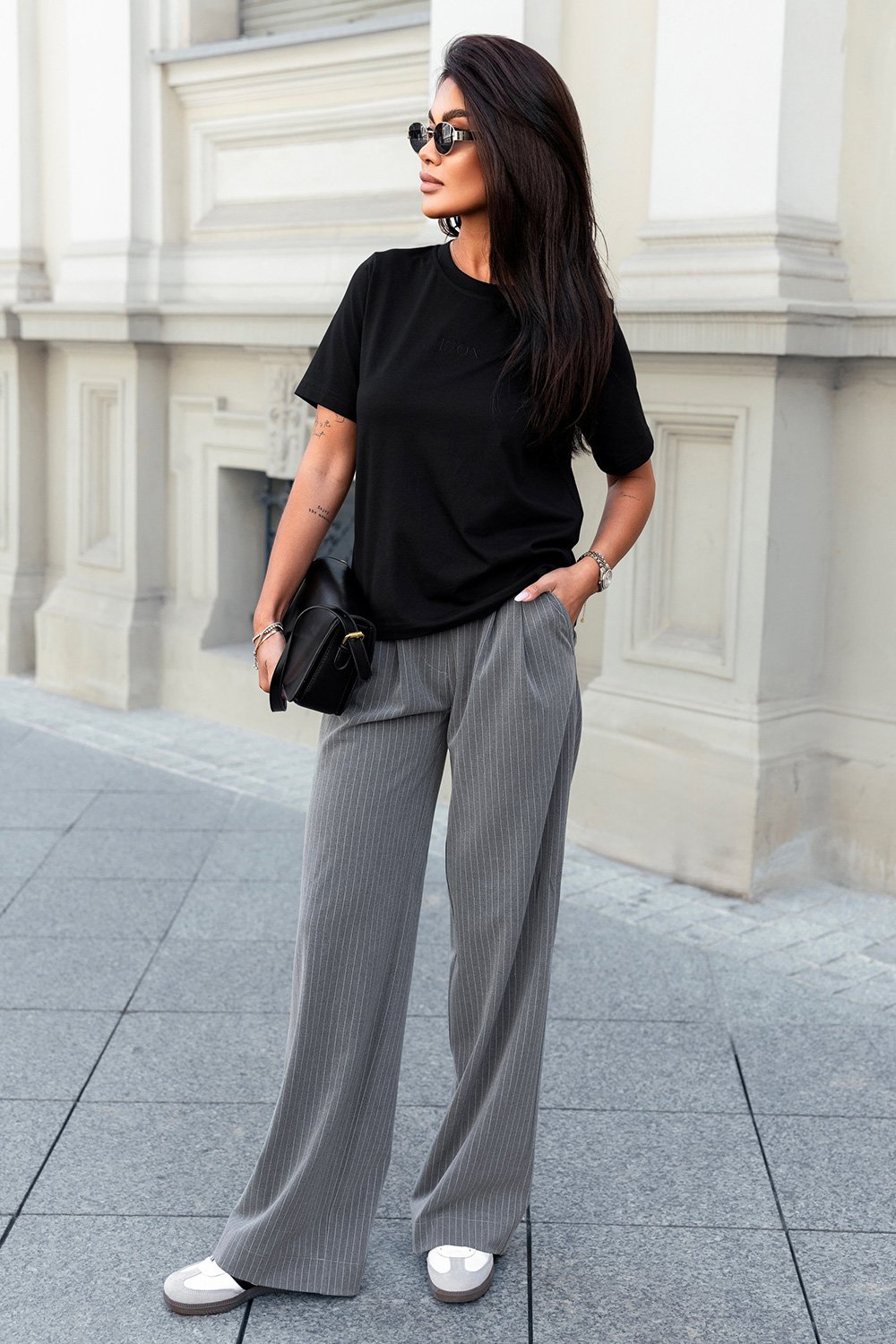 Image of Pantalon long gris