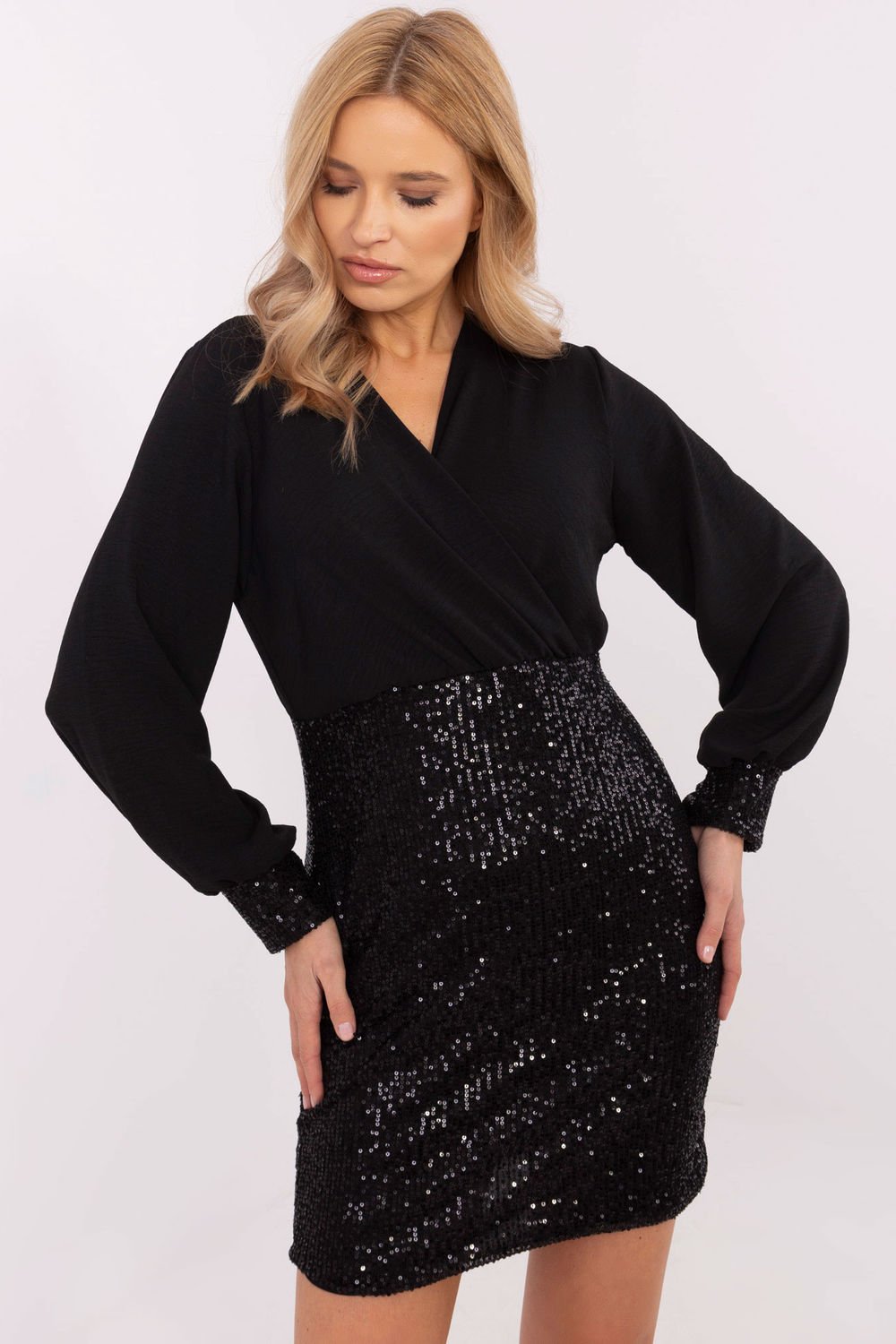 Image of Robe courte noir