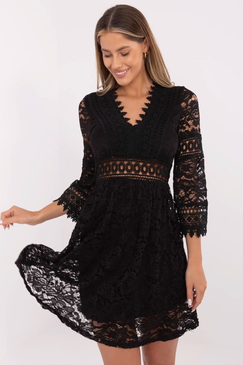 Image of Robe courte noir