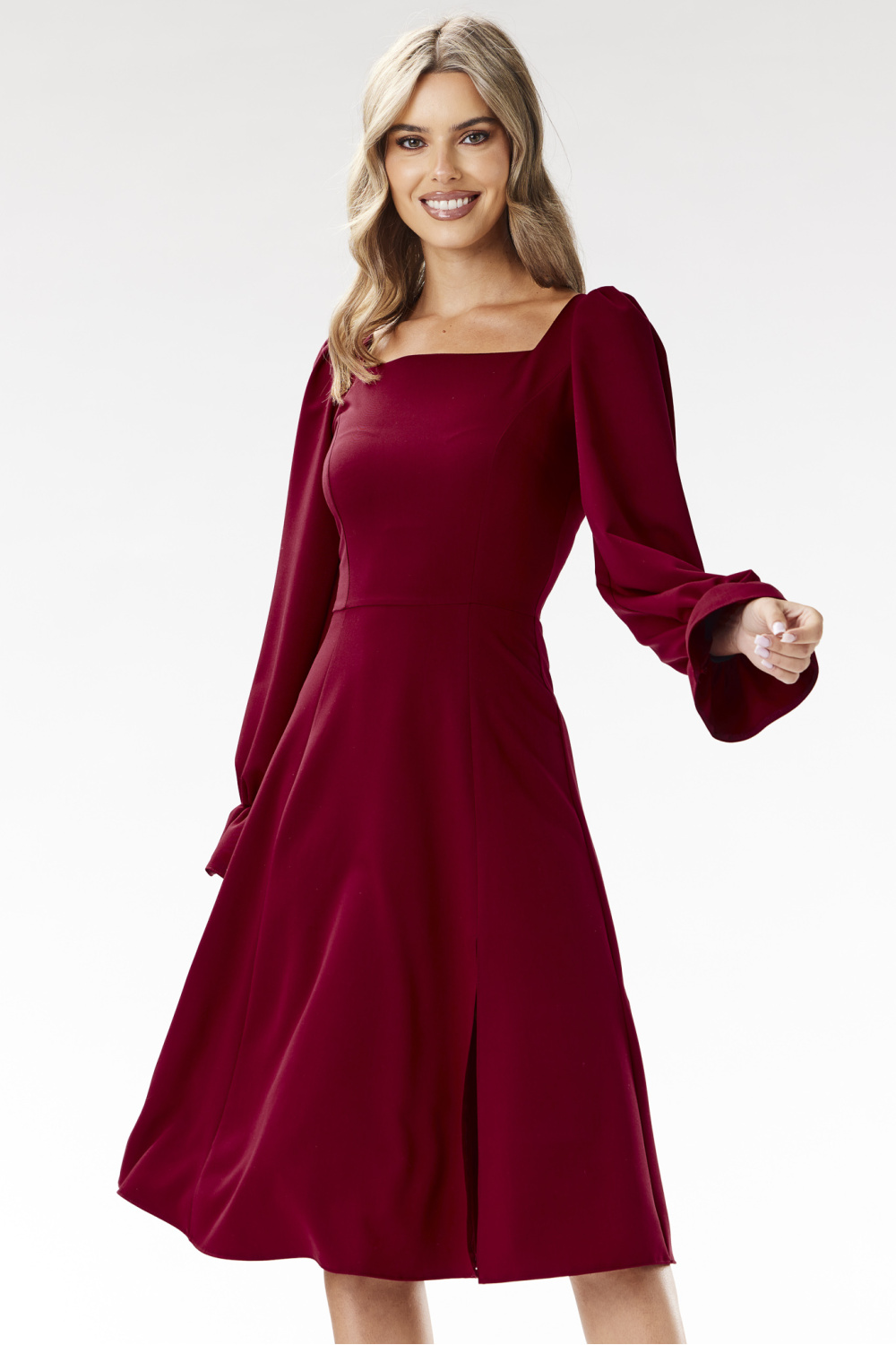 Image of Robe de cocktail rouge