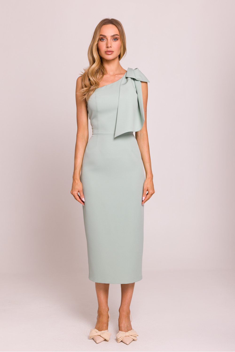 Image of Robe de cocktail verte