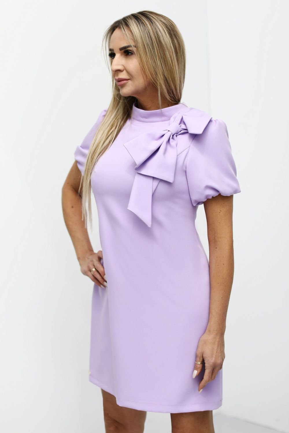 Image of Robe de cocktail violette