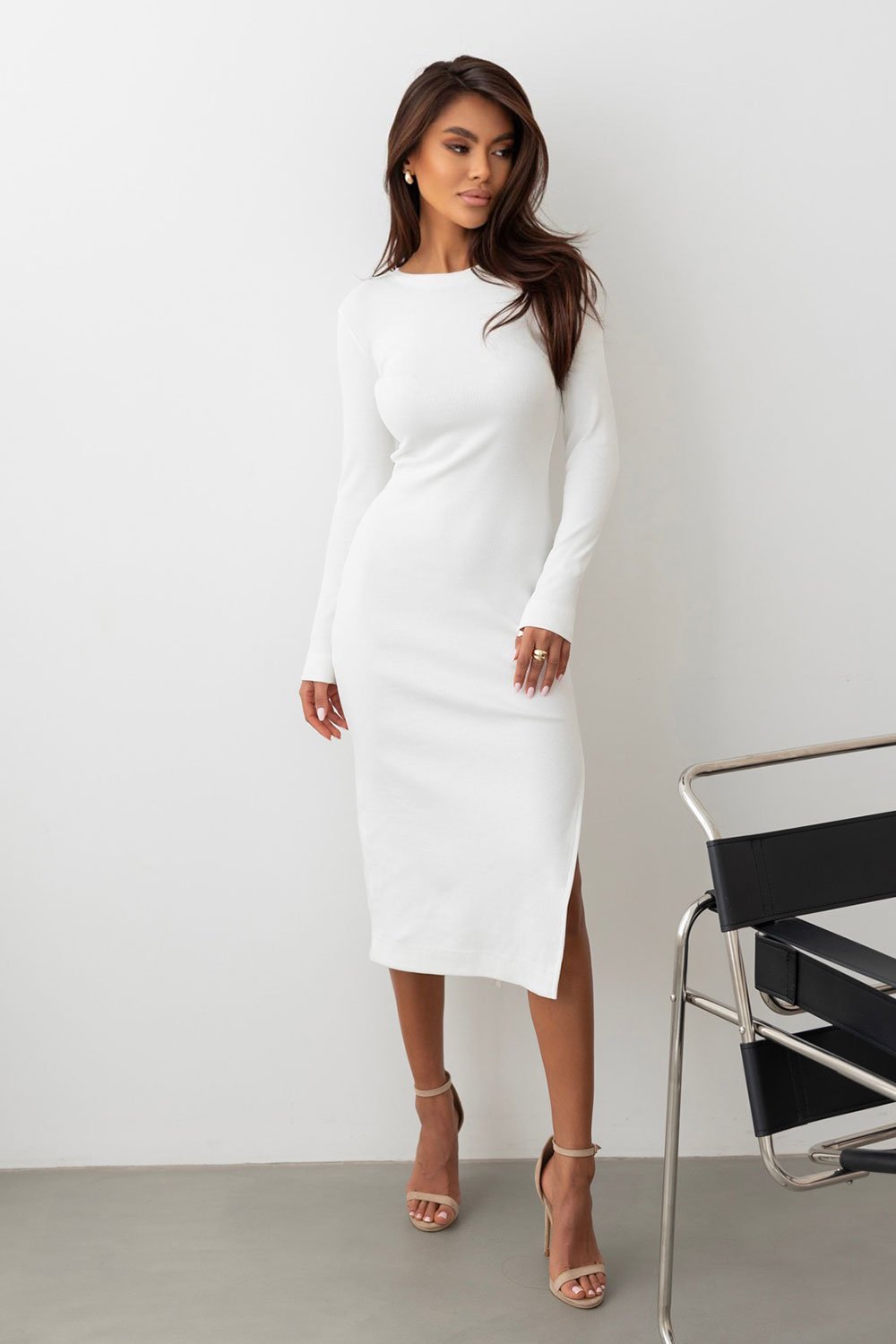 Image of Robe de jour beige