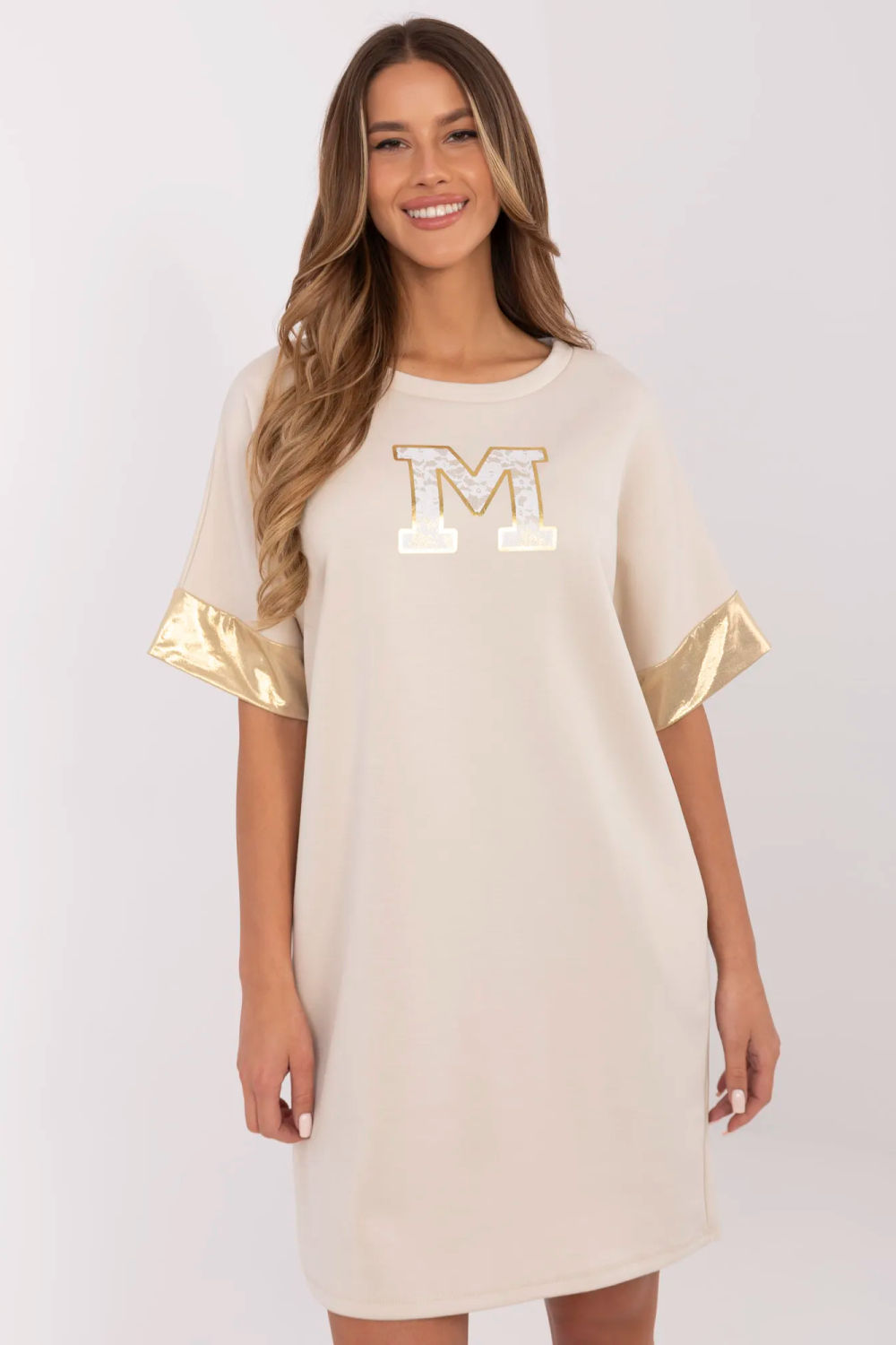 Image of Robe de jour beige