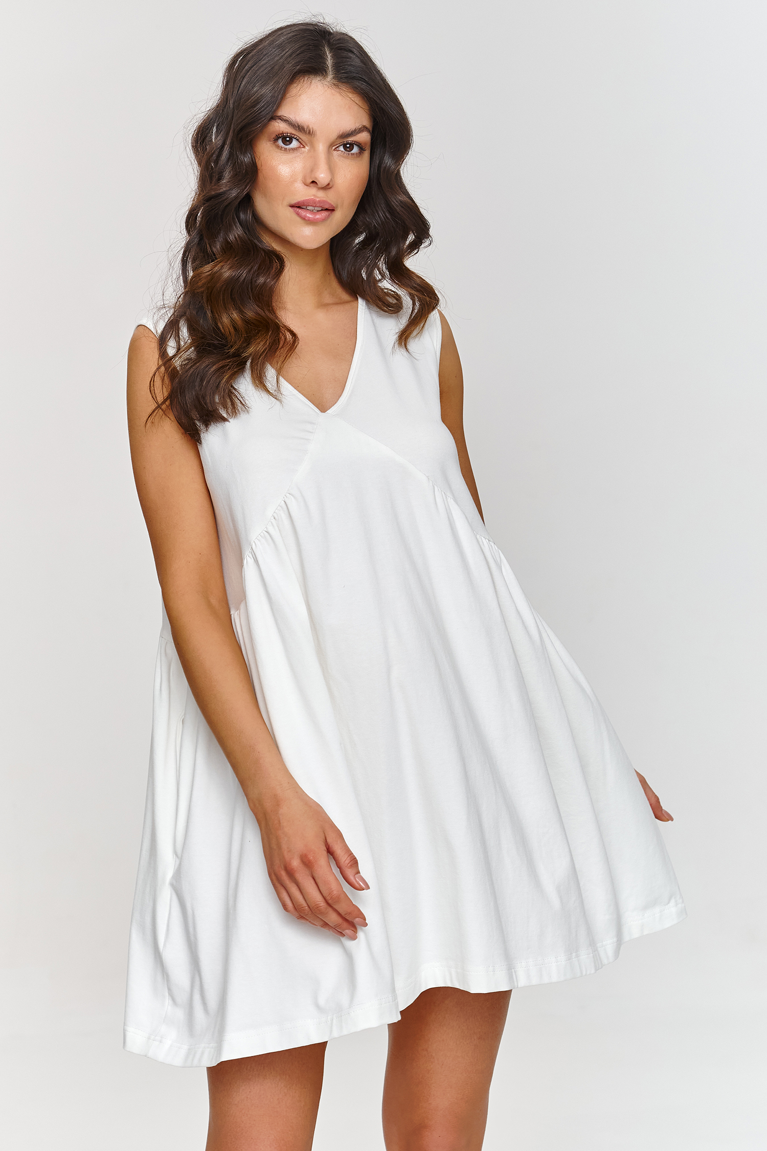 Image of Robe de jour beige