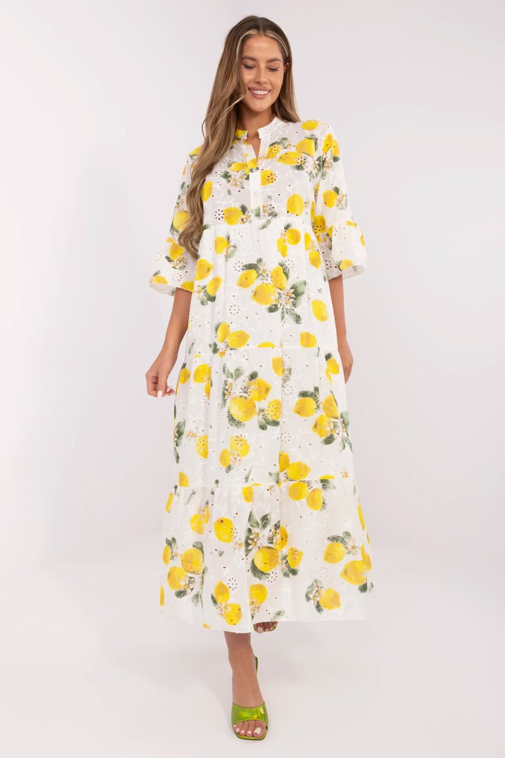 Image of Robe de jour beige